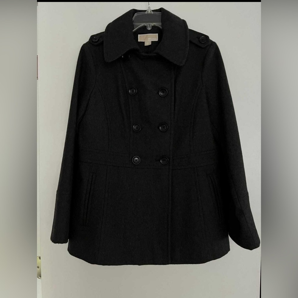 Michael Michael Kors dress-wool coat with buttons size medium